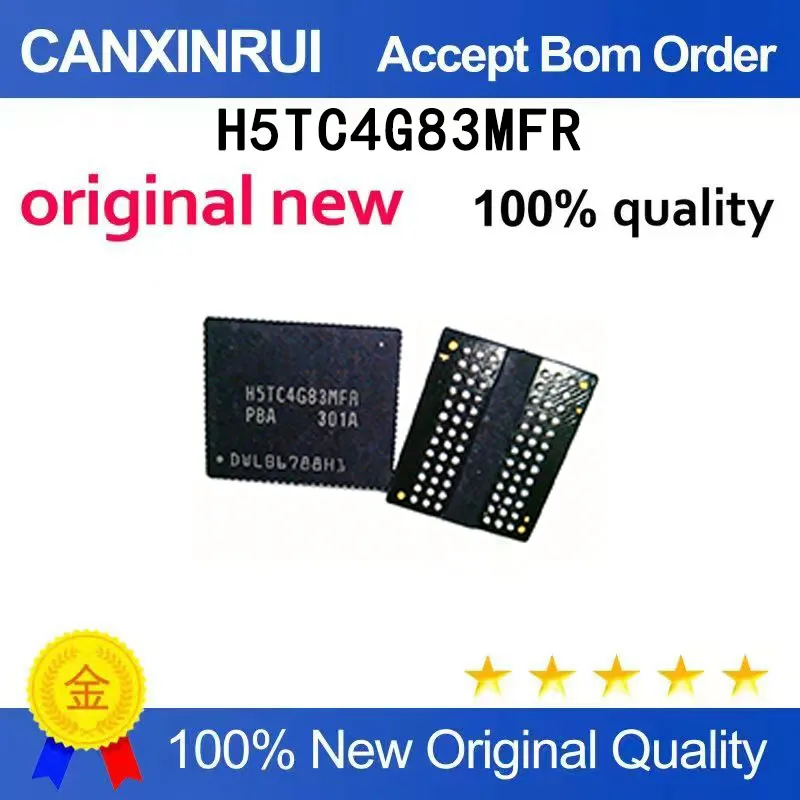 5pcs-100pcs）brand-new-original-h5tc4g83mfr-pba-bga-spot-chip
