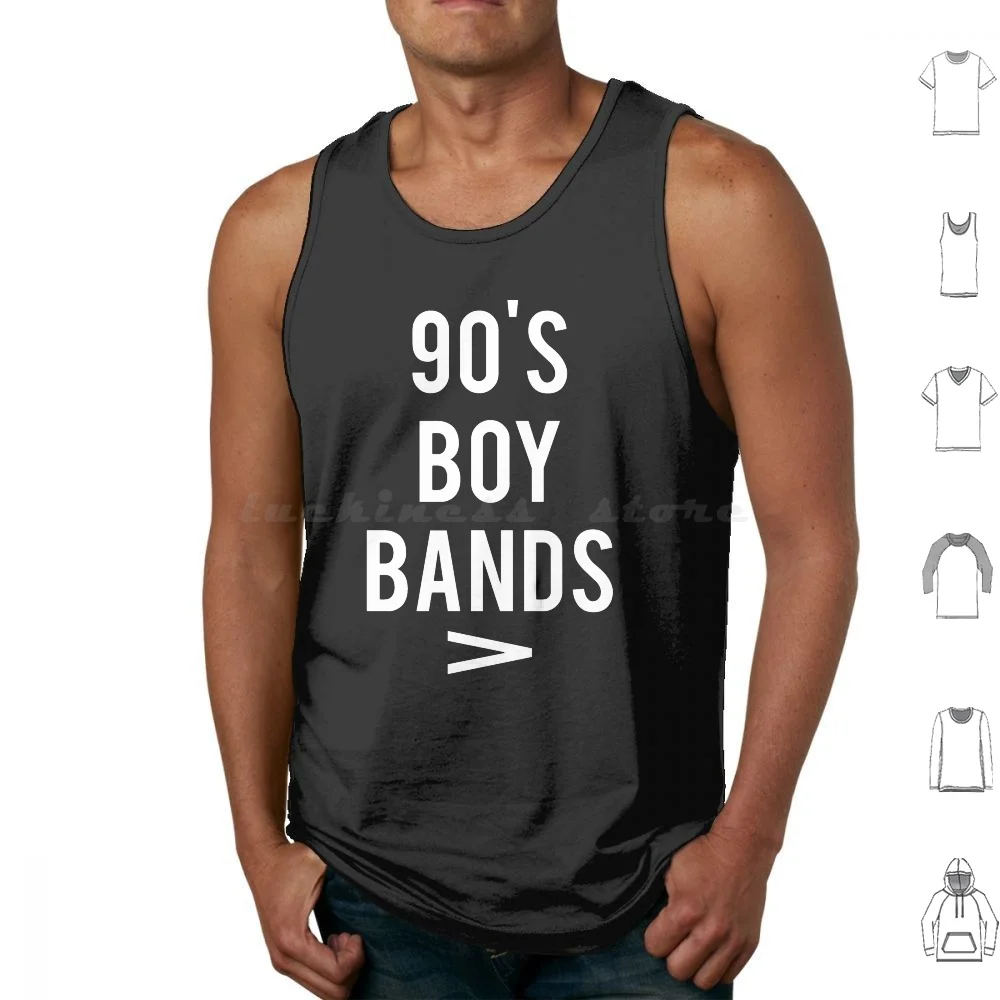 90 _ S Camisetas sin mangas para bandas de chicos New Kids On The Block Donnie Wahlberg Joey Mcintyre Band Backstreet Boys Nsync