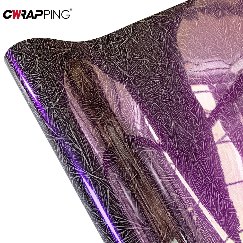 

Автомобильная креативная наклейка, виниловая пленка с ледяными потрескавками, автозащитная пленка, без пузырьков, водонепроницаемая, против царапин, автомобильный аксессуар из углеродного волокна