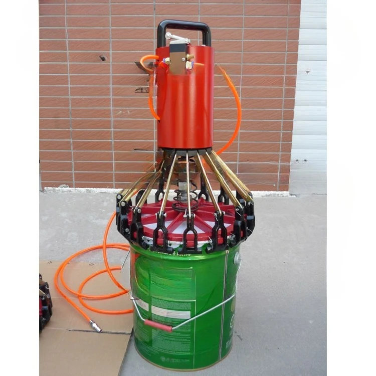 Pneumatic sealing machine Iron barrel sealing pliers Ink barrel sealing machine