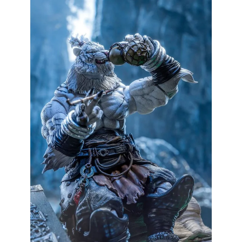

In Stock White Tiger MU-FP003W 1/12 Furui Tiger Khajiit Heterochromatic Doll Birthday Gift Collectible Toy