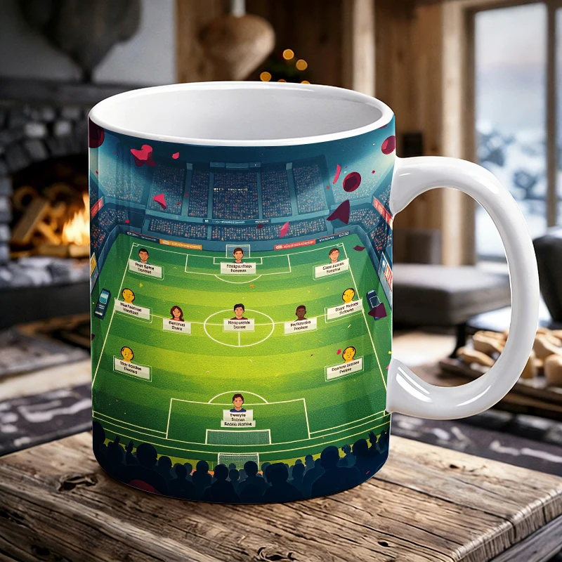 

Celebrate Soccer Glory with Customizable Team Button Sets Mug with a bottle opener function of 2026 Major Football Event