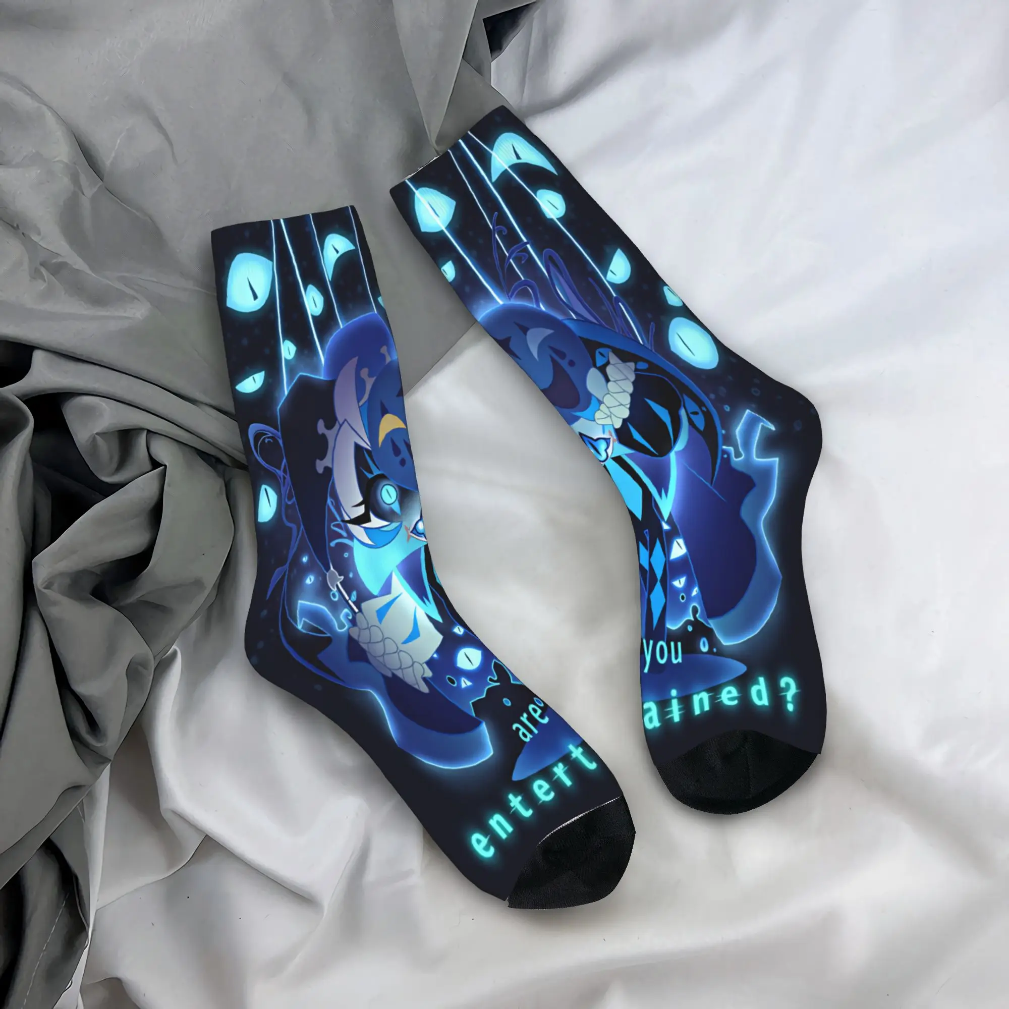 Shadow Milk Stockings Cookie Run Kingdom Elegant Socks Adults Men Breathable Socks Autumn Cycling Anti Skid Socks Gift Idea
