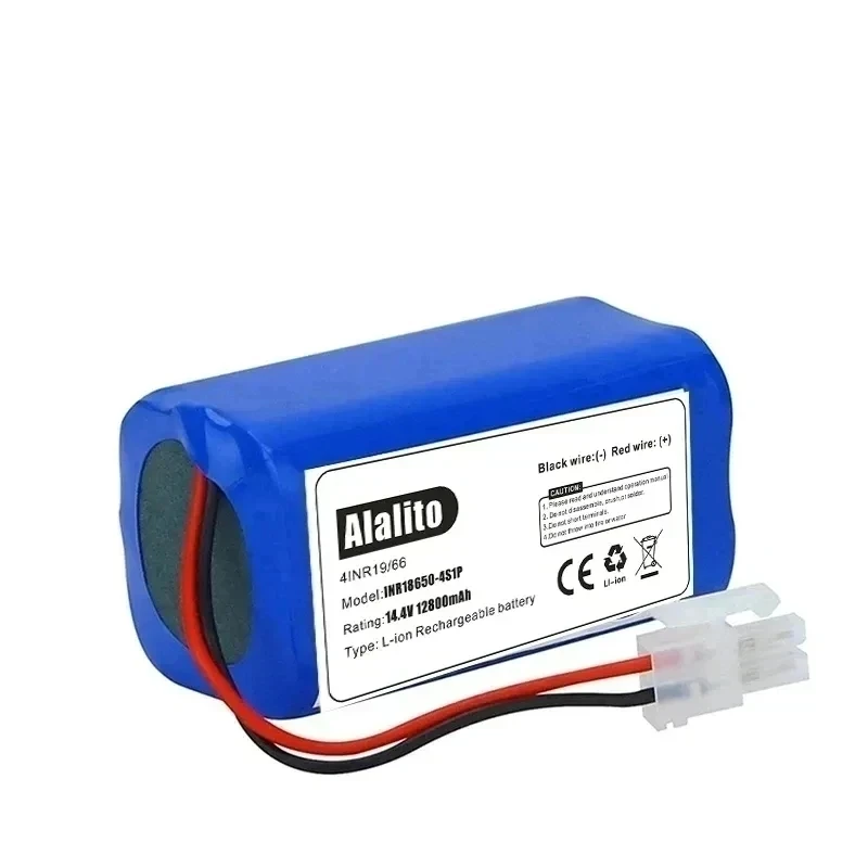 Original 14.8V 12800mah Lithium Battery For ILIFE A4 A4s V7 A6 V7s Plus Robot Vacuum Cleaner INR18650 M26-4S1P battery