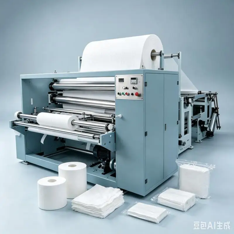 Toilet Paper Manufacturing Equipment Customized Automatic Tissue Roll Processing Line High Speed Industrial Solution