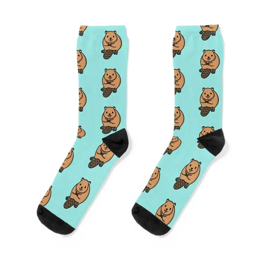 

Beaver Socks cotton Thermal man winter cute snow Socks Female Men's