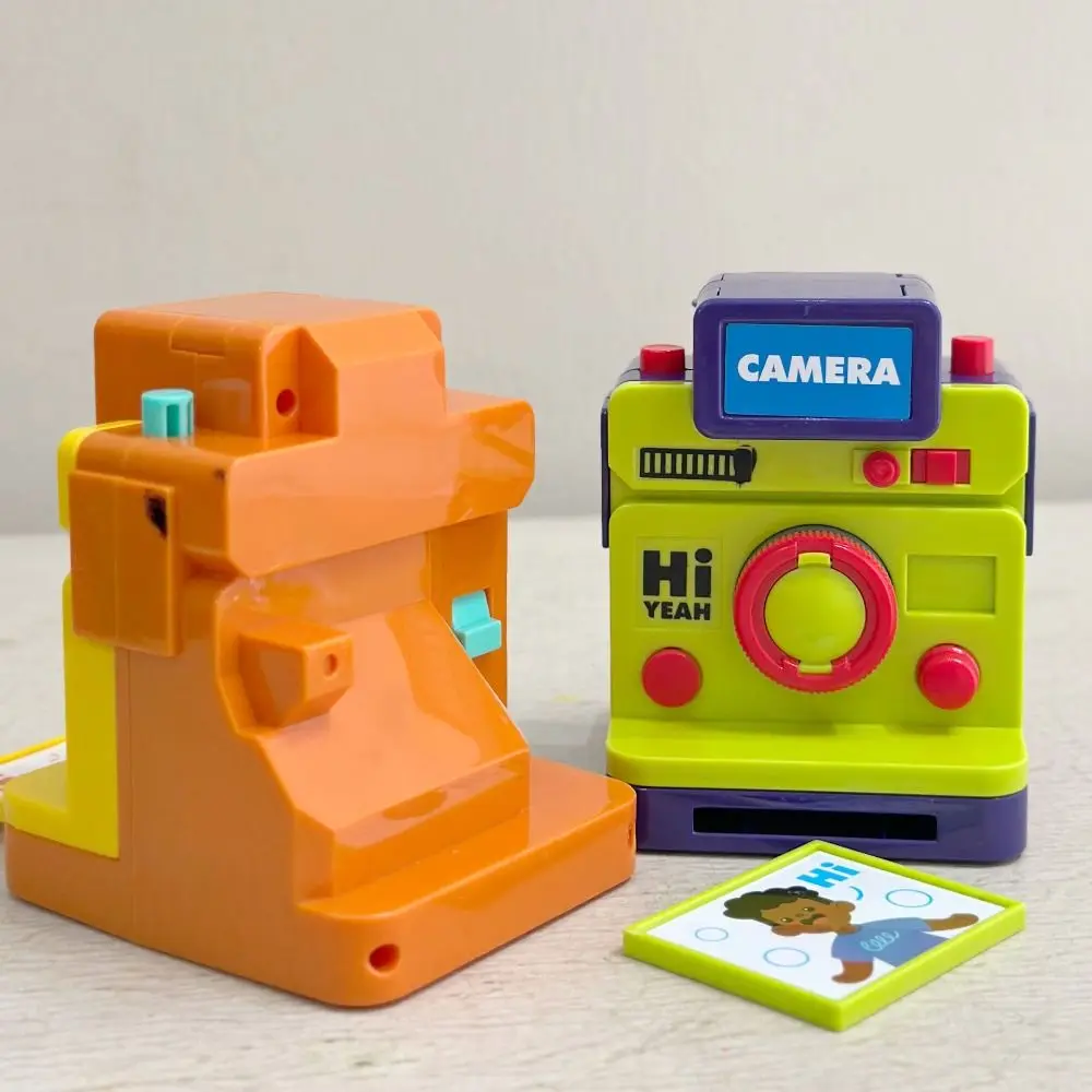 พลาสติก Play House กล้องของเล่นปริศนาการศึกษาของเล่น Analog Digital กล้องของเล่น Interactive อเนกประสงค์กล้องชุดของเล่น