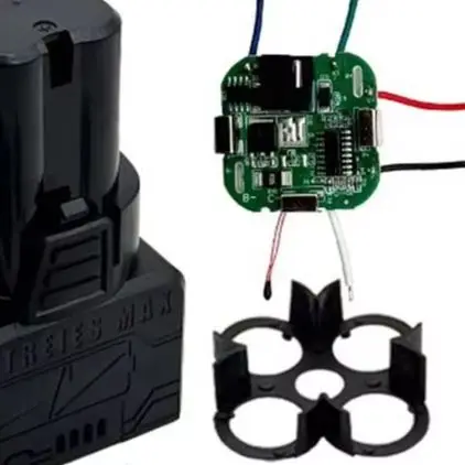 16.8V 8 Core FOR Battery Housing Case Holder ABS Shell With PCB Protection Boardhand Tool Power Tool Accessories