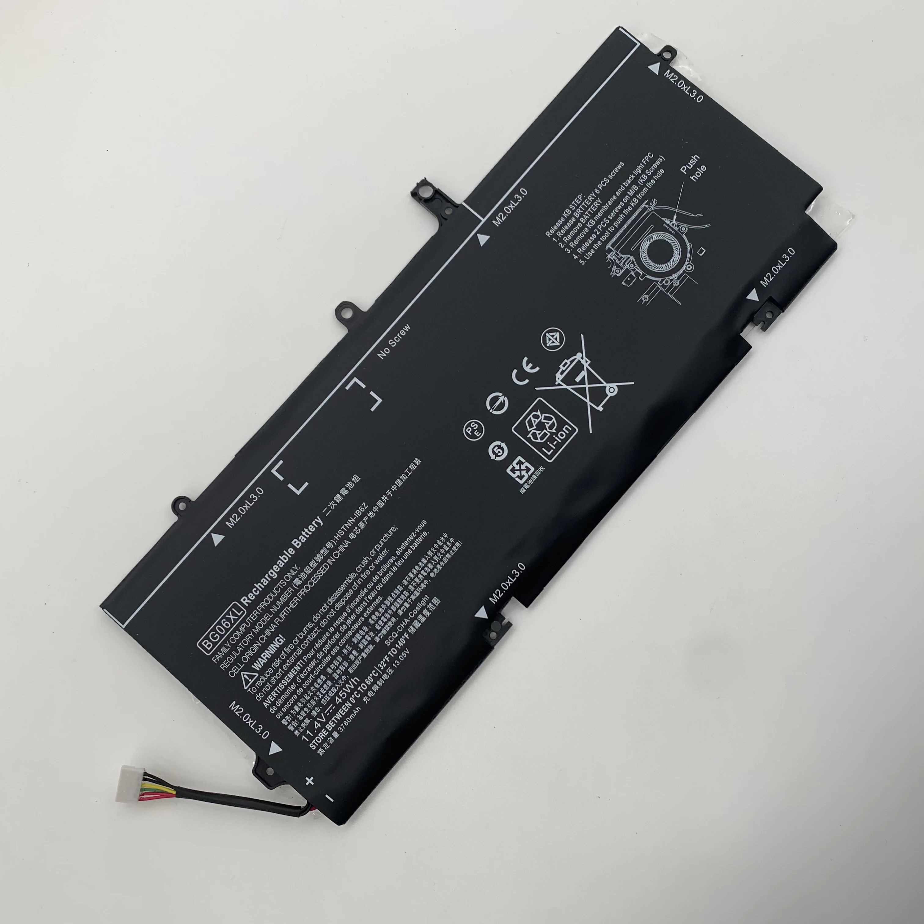 โรงงานขายตรง BG06XL สําหรับ HP EliteBook 1040 G3 P4P90PT HSTNN-Q99C HSTNN-IB6Z 804175 -1B1 804175 -1C1 804175 -181 45WH