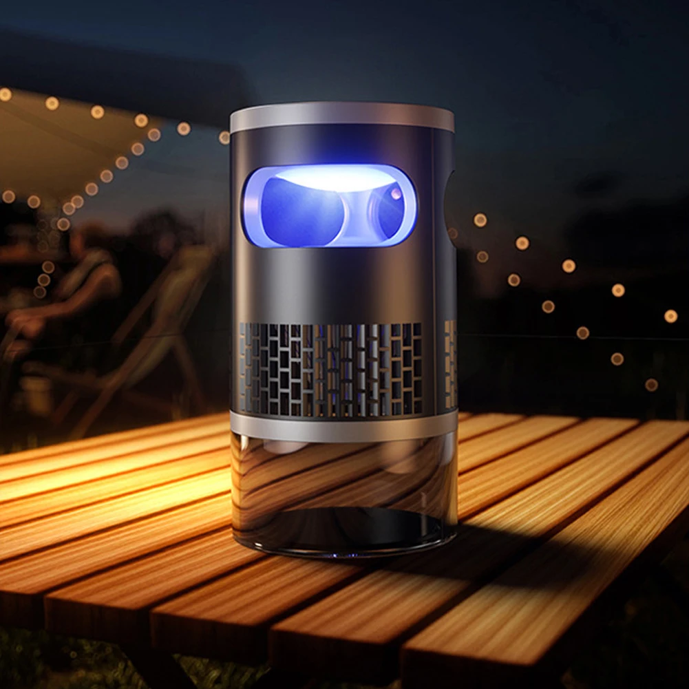 

Электрическая лампа-ловушка для комаров с LED-подсветкой, уничтожитель насекомых для улицы, патио, двора, сада