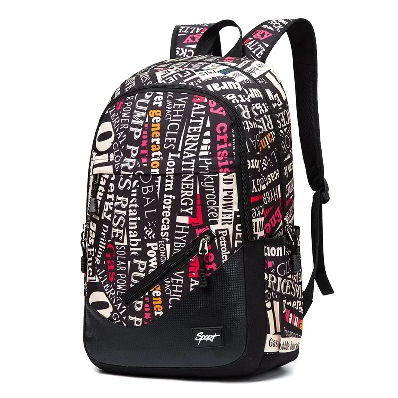 Camouflage Printing School Backpack Large-capacity Orthopedic Schoolbag for Boys Girls Laptop Backpacks Teen Nylon School Bags