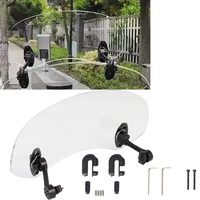 Fit For BMW C400X C400GT C650GT C650 Sport G650GS R1150GS Universal Motorcycle Windshield Extension Adjustable Spoiler Deflector