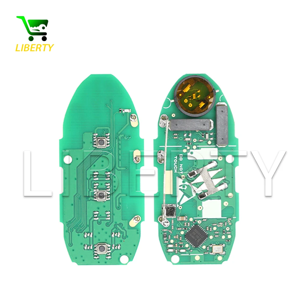 Liberty S180144502 مفتاح ذكي عن بعد فوب لنيسان ركلات روج 2018-2020 433.92 ميجا هرتز 4A رقاقة NCF29AxM 285E3-5RA0A 3 أزرار KR5TXN1 #3