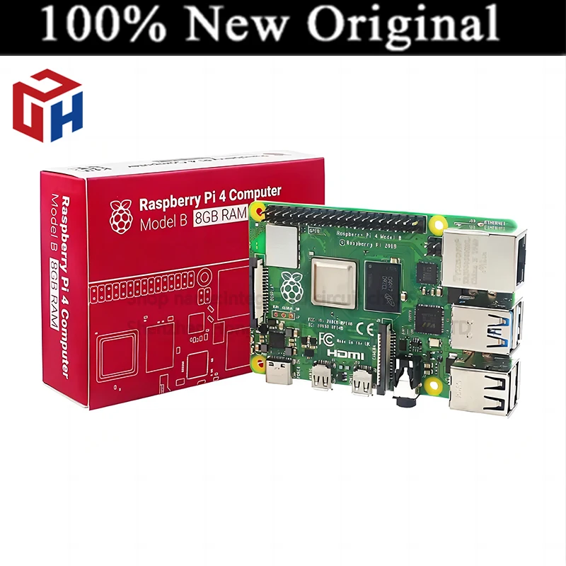 Raspberry Pi 4 Model B 2GB 4GB 8GB RAM, Completely Upgraded Raspberry Pi 4B