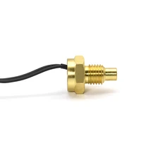 1/8 NPT 3/8NPT Water Temperature Sensor Car Meter Oil Temp Sensor 10MM 14MM 17MM 21MM Car SensorFor 12V/24V Car Truck Boat 5