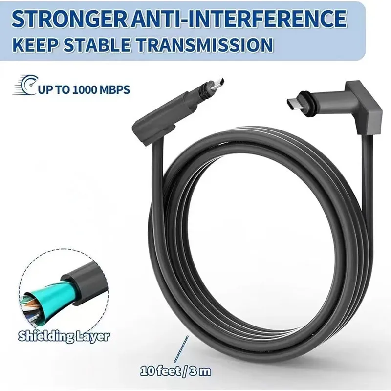 For Starlink V2/Gen2 Router Starlink Cable Extension Web Replacement Plug and Dish For Starlink Satellite Cable Repair Kit Cabo