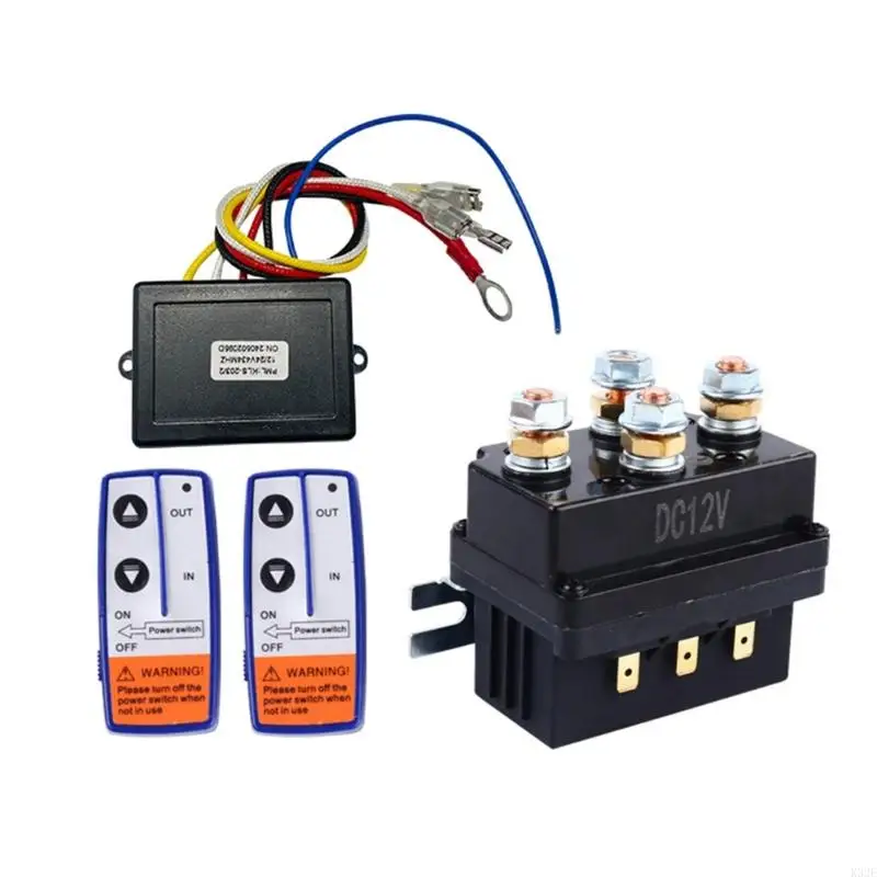 

2025 New High Capacity 12V 500A Waterproof Winch Relays Contactor Control System for Truck
