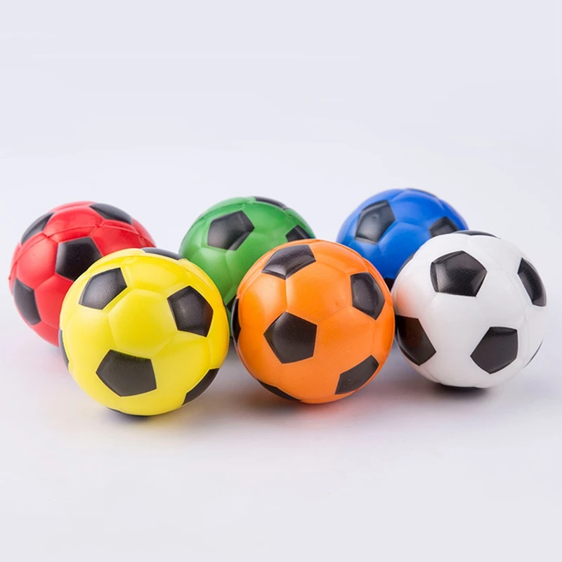 Soft Elastic Stress Reliever Ball para crianças e adultos, pequena bola de exercícios, brinquedos de massagem, 12pcs