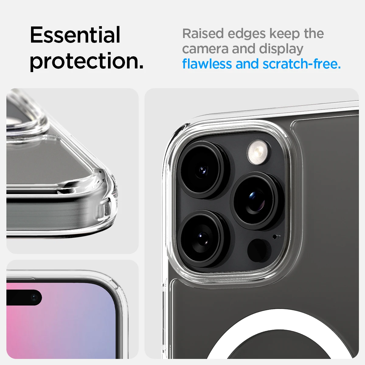 Etui Spigen Ultra Hybrid T MagFit MagSafe z kontrolą aparatu do iPhone 16 Pro Max / 16 Pro — zdjęcie 6