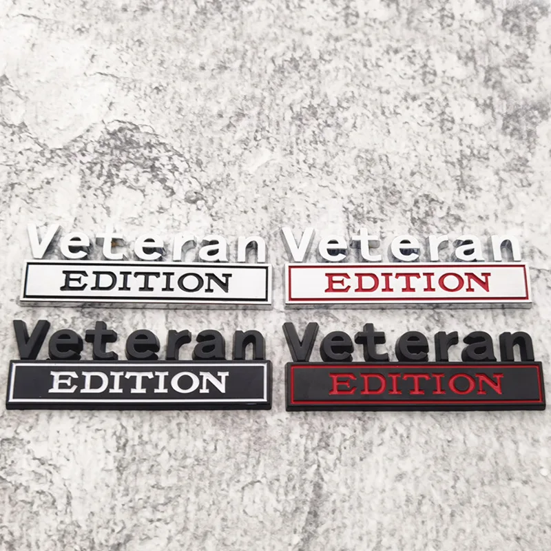 

Veteran EDITION Metal Car Stickers Sports Body Tail Decoration Badge Stickers Suitable for Car,Bicycles,Motorcycles