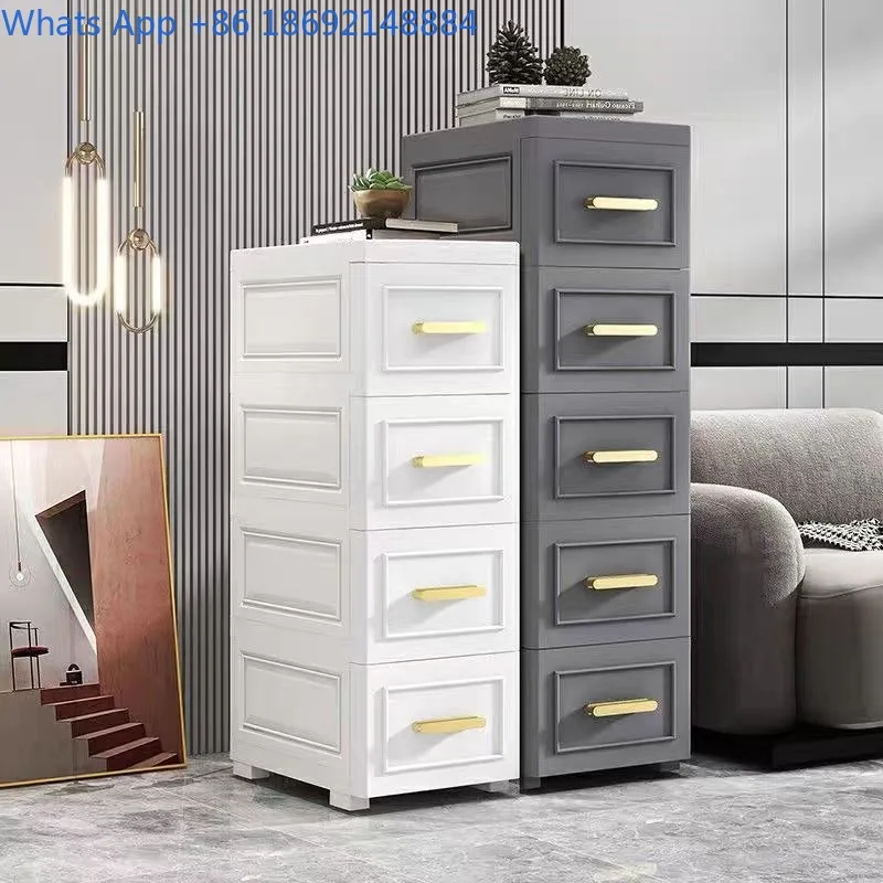 Narrow Gap Storage Cabinet Organizer Kitchen Storage Cabinet Ultra-Slim Bathroom Side Cabinet Gap