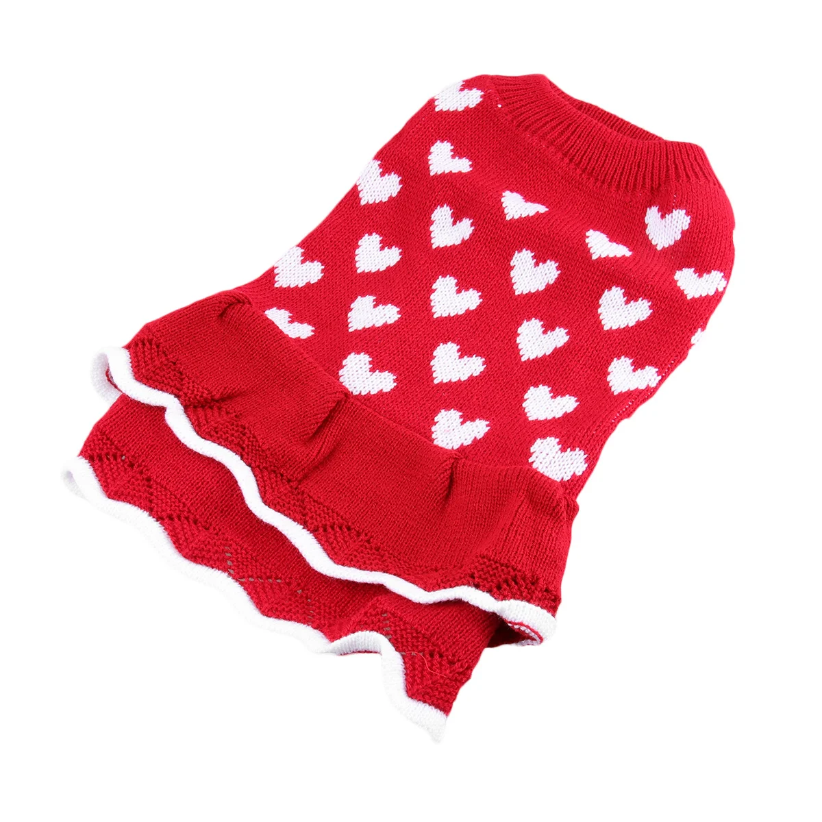 

Dog Heart Skirt Adorable Pet Clothes For Small Dogs Soft Puppy Outfit Walking Jogging Outdoor Activities Pet Supplies Dog