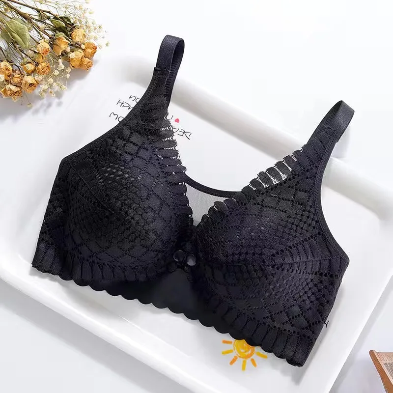 1pcs Breastfeeding Breastfeeding Pregnant Women Breastfeeding Underwear Front Buckle No Buckle Steel Ring Thin Bra Breastfeeding