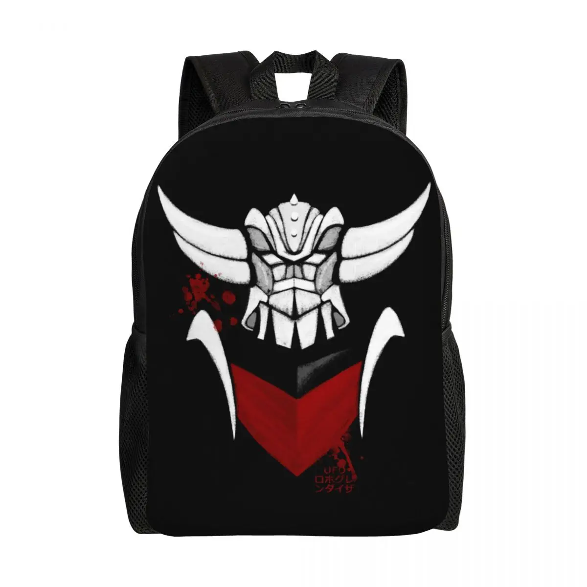 

UFO Robot Goldorak Grendizer Backpacks Men Women Water Resistant College School Actarus Goldrake Mecha Anime Bag Print Bookbag