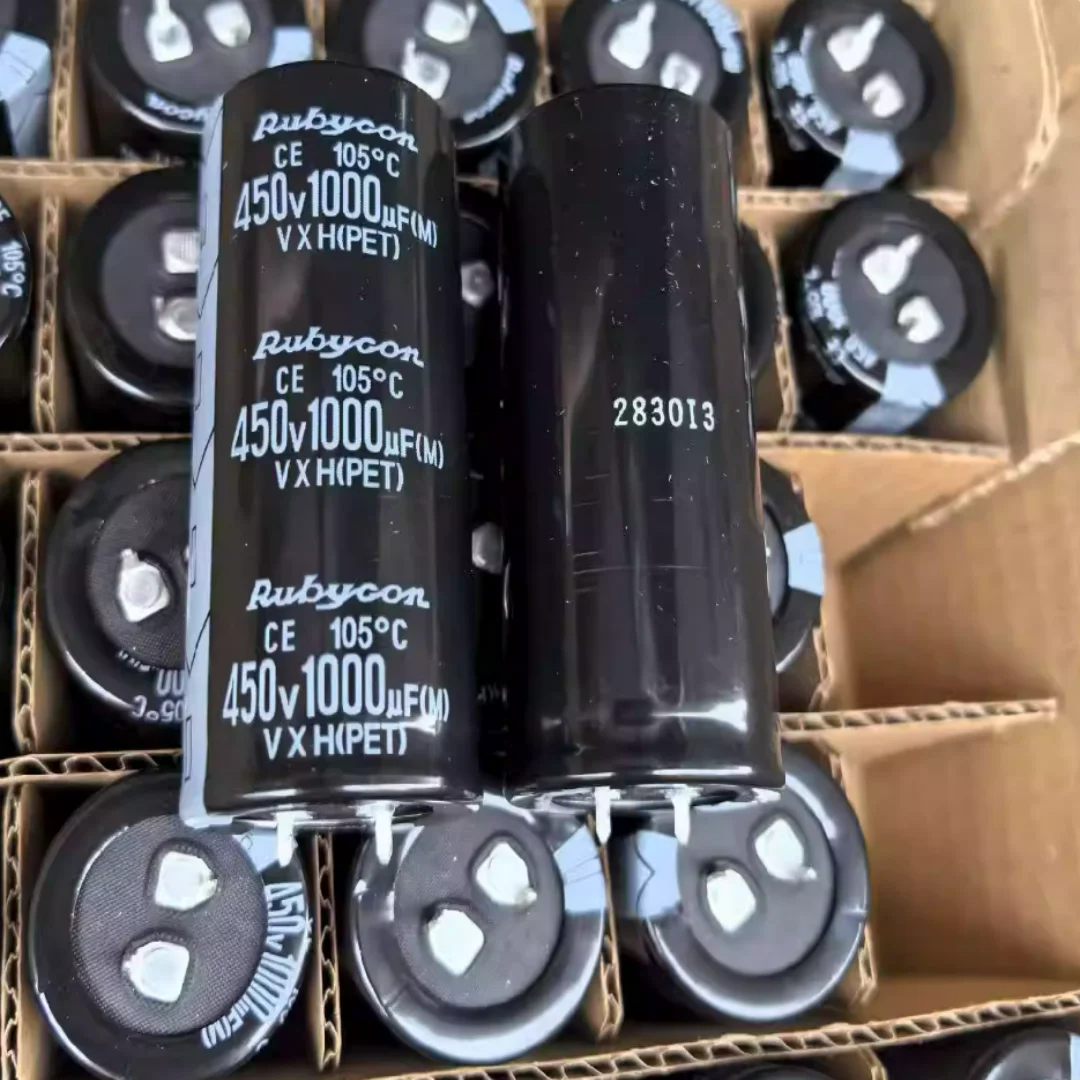 1000UF 450V Japan Rubycon Capacitor 450V1000UF 30*70 VXH