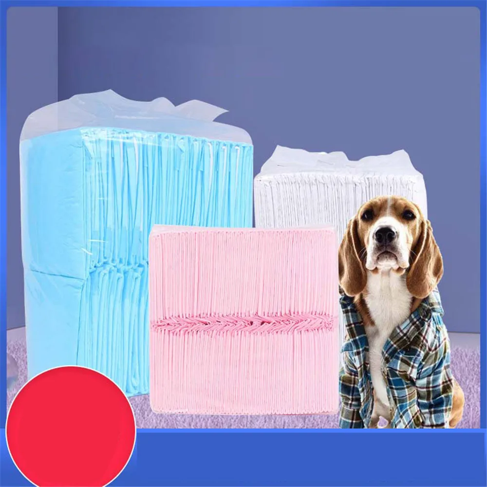 Pet Urine Pad Dog Pee Diapers Cat Dog Diapers Disposable Absorb Water Deodorize Pet Diaper Pad 33x45mm 45x60mm 60x60mm 60x90mm