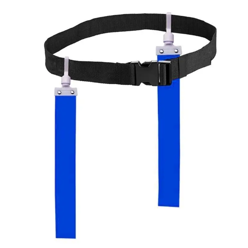652F Cinto bandeiras ajustável Cinto futebol ao ar livre Bandeiras futebol Cinto bandeiras futebol