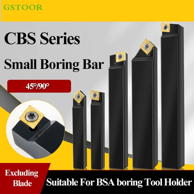 

CBS Обрезная оправка для грубого расточного инструмента Держатель режущего с квадратным отверстием CBS916-80 CBS908L-55 Инструменты для режущего стержня с обратной тягой Держатель токарного станка с ЧПУ