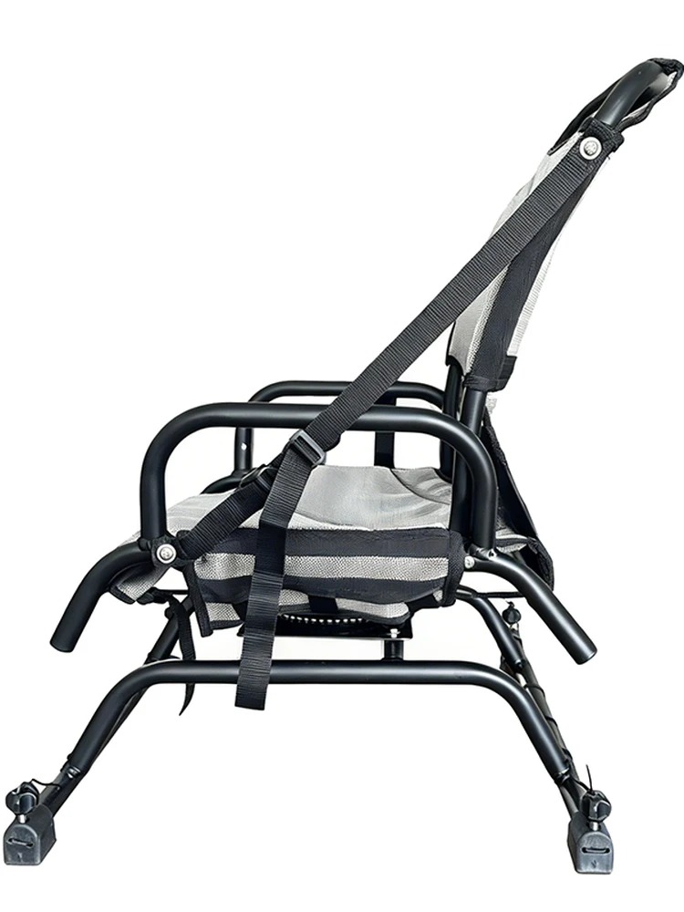 Inflatable paddle board seat, aluminum rotating seat rotates 360 degrees, can be positioned in four directions, multi-purpose