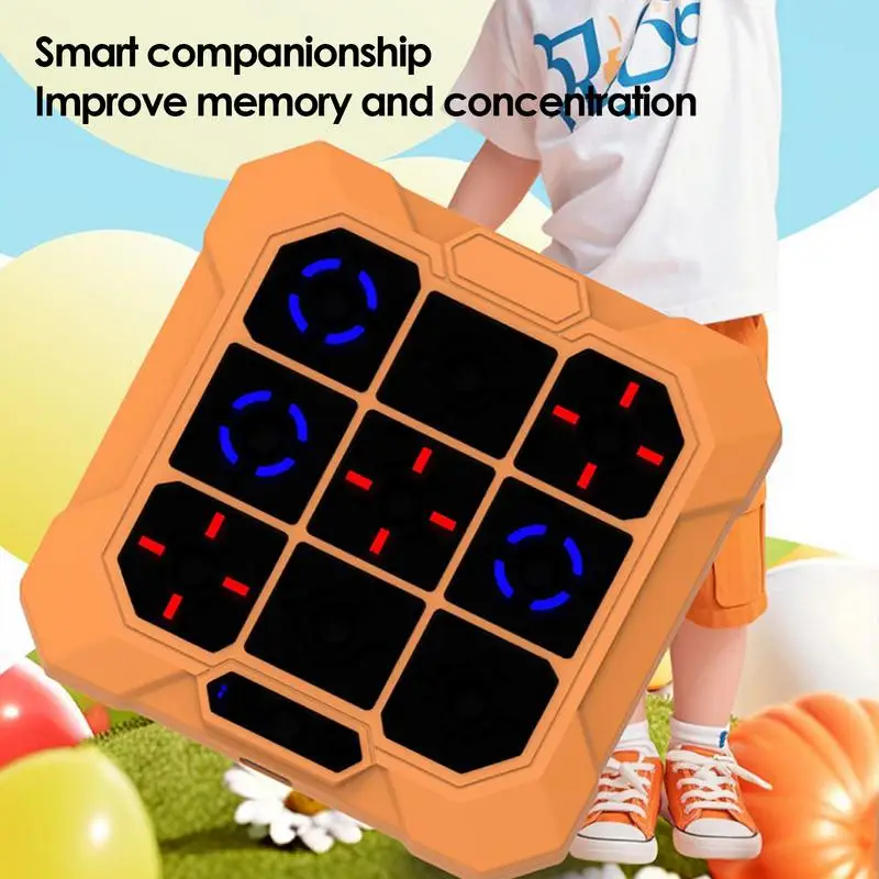 

Handheld Electric Puzzle Game Console Portable Digital Game Learning Toys for Car travel Family Kids School Adults Beach Yard
