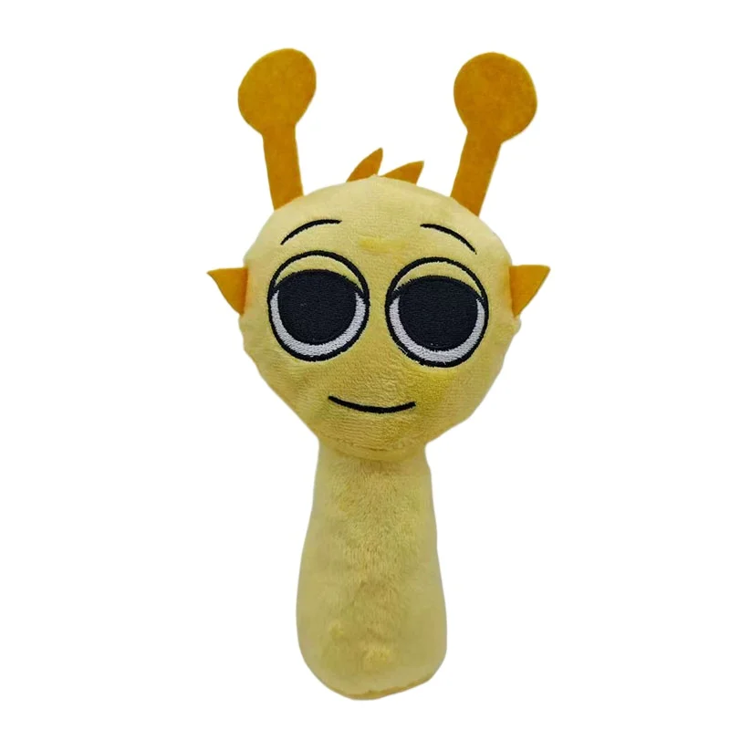 أحدث مبيعا Sprunki القطيفة 25cm إيقاع مربع ألعاب من نسيج مخملي لعبة محيط اللعبة #3