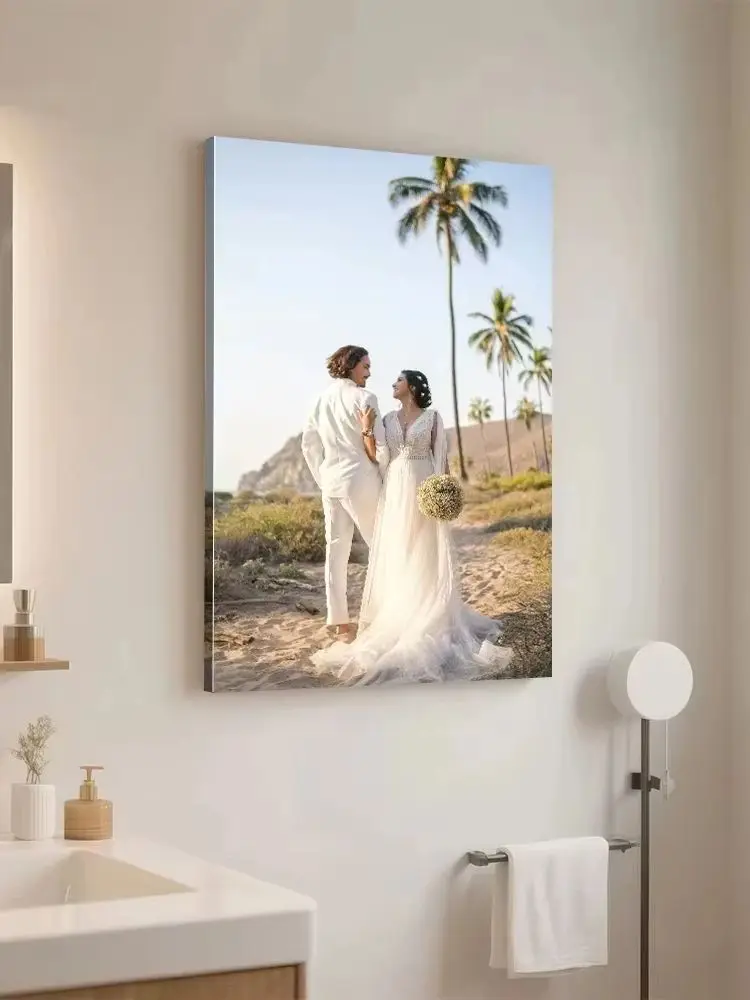 1 قطعة صورة شخصية مخصصة شخصية الجدار ملصق فني صور مخصصة لأحبائك الأصدقاء والأصدقاء والحيوانات الأليفة ديكور المنزل #5