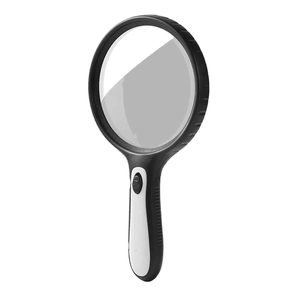 A99U Magnifying Glass with Light,10x 20x Handheld Magnifying Glass with 4 LED High Brightness Lights, for the Elderly to Read