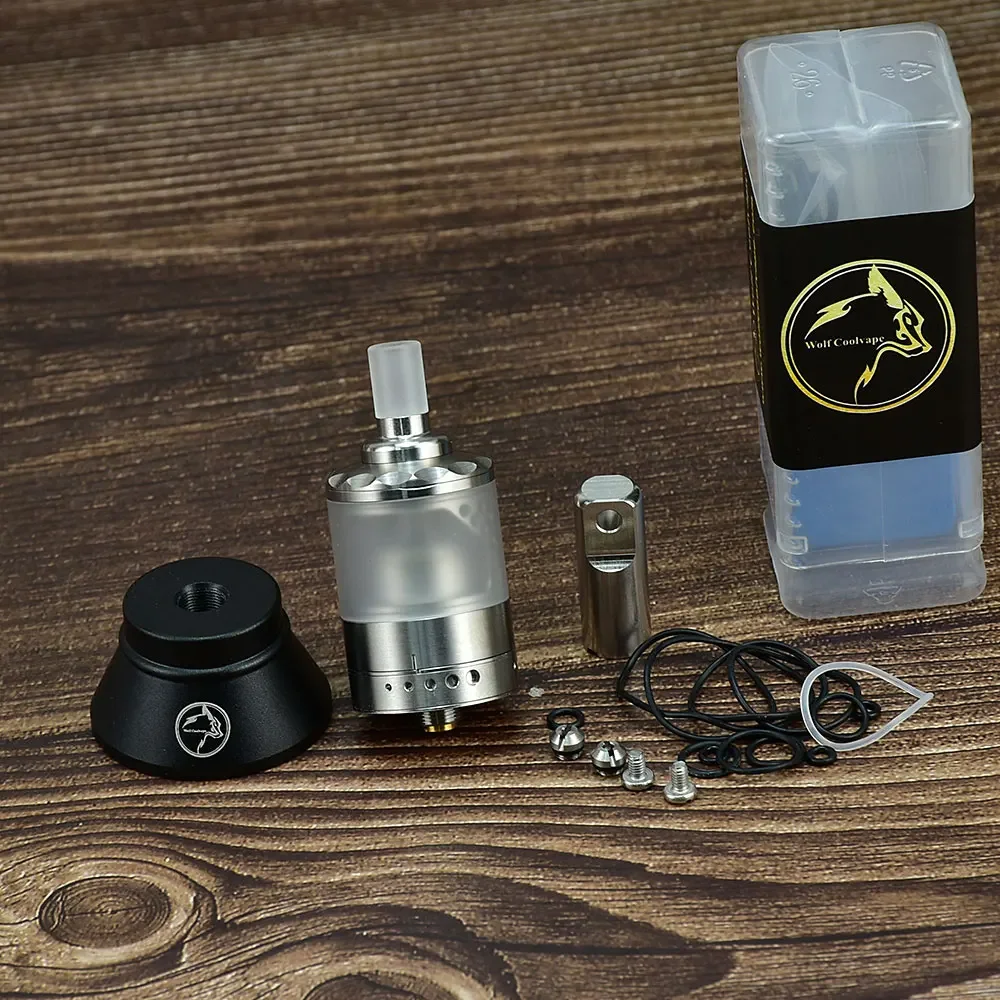 Vape Испаритель Hurricane 1,4 NG RTA 24 мм 3 мл 4 AirPins Бак