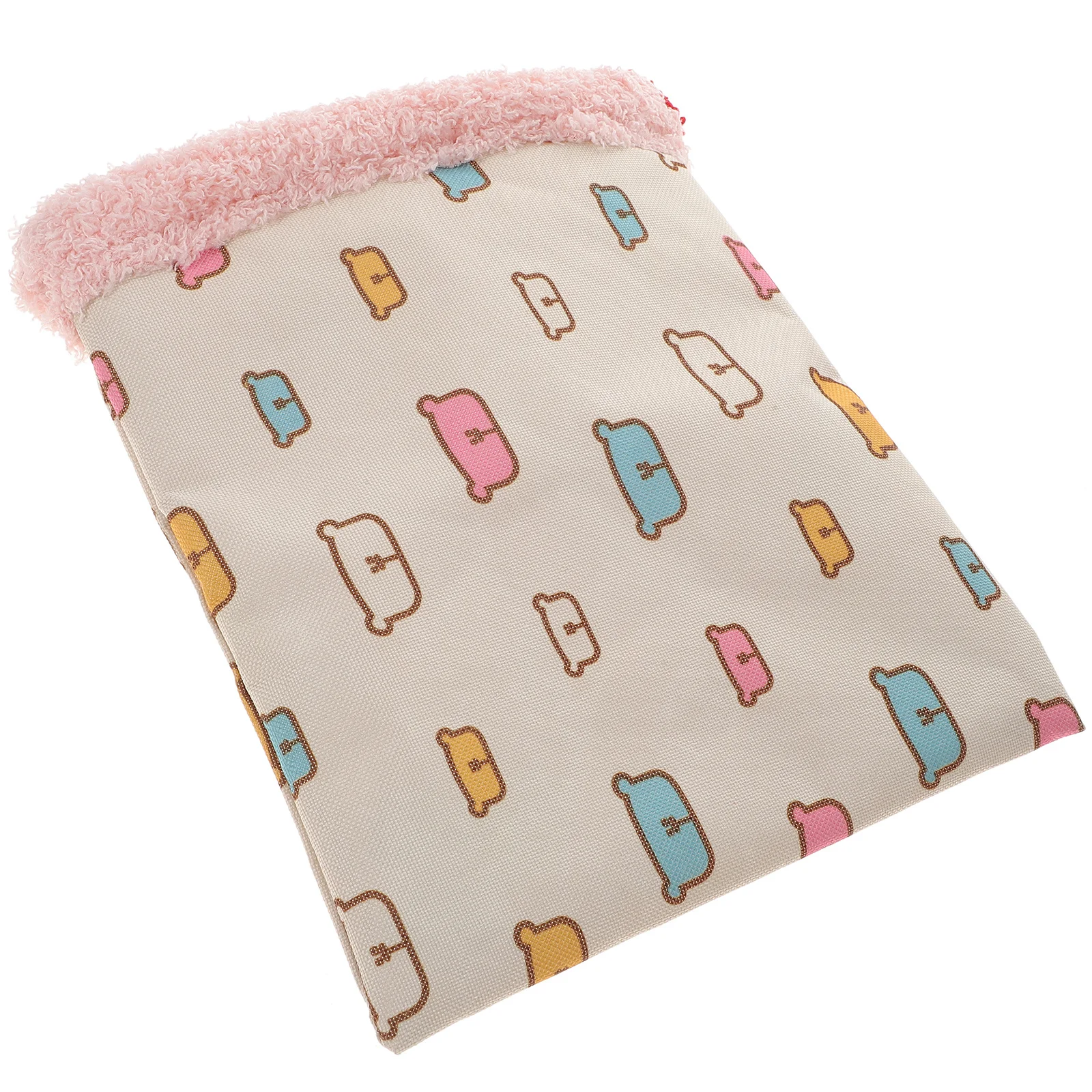

Pet Sleeping Bag Warm Soft Wrap For Hamster Guinea Pig Squirrel Small Pets Cozy Nest Bed Hideout Pouch Snuggle Sack Portable
