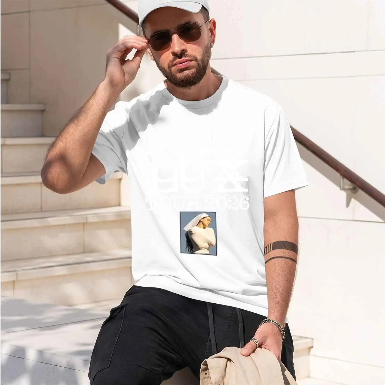 Rosalia Lux Tour 2026 Graph Design Men's T-Shirt Festival Summer Gift For Fans_1 2026 New Model Short-sleeve crewneck TShirt Cla