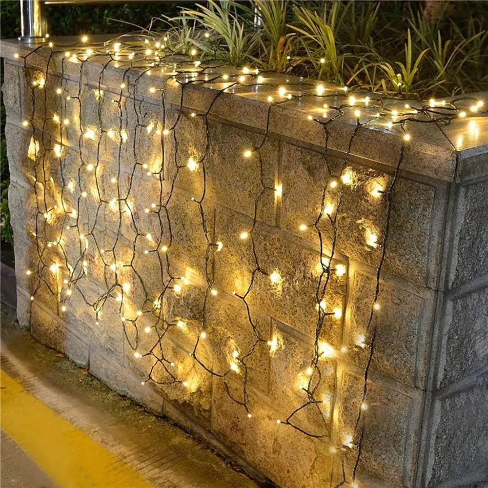 Outdoor impermeável LED String Light, Flash Fairy Garland, Cortina de Luz, Árvore de Natal, Garden Party, Holiday Decor, 32FT, 100LEDs