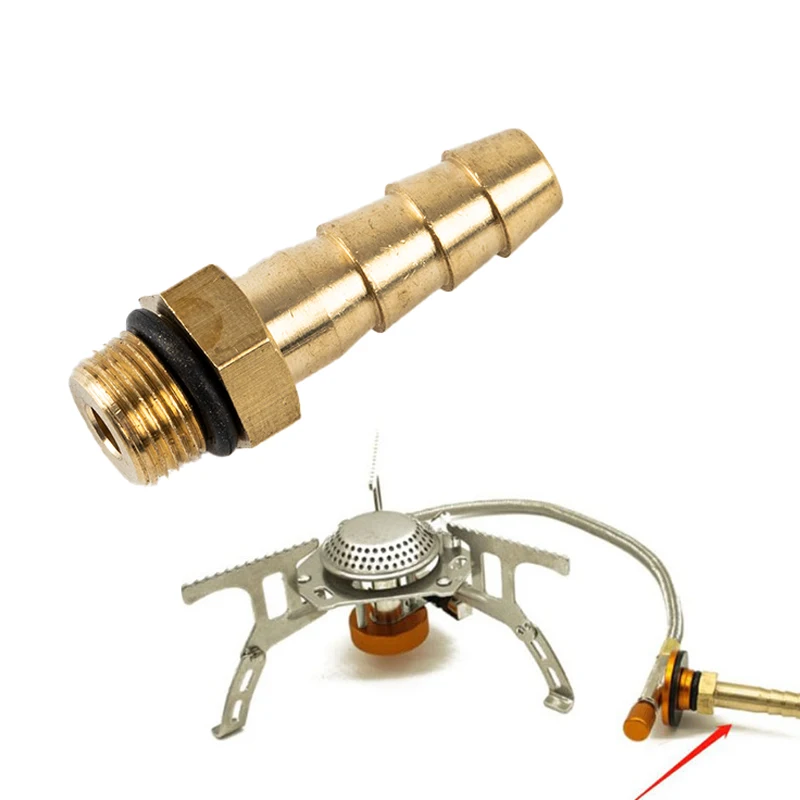 1Pc Outdoor Camping Herd Gas Tank Adapter LPG Zylinder Schalt Ventil Anschluss Für Tragbare Gasherd