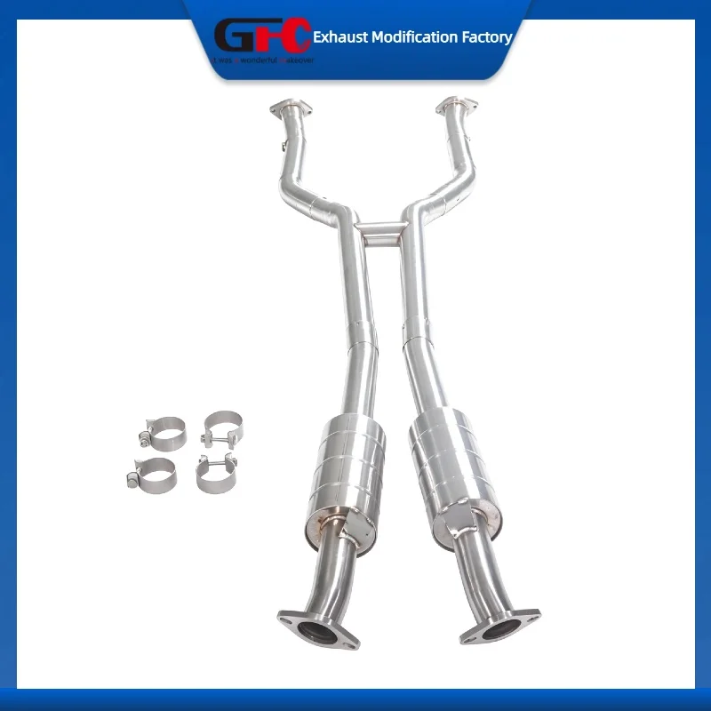 GFC Equal-length Mid Pipe for Lexus GS350 3.5L GS250 2.5L L10 2012-2020 High-Performance SUS304 Auto Exhaust X Pipe