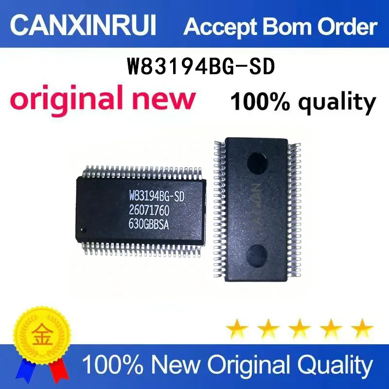 

(5-100 Pieces) New stock W83194BG-SD W83194BG-SD