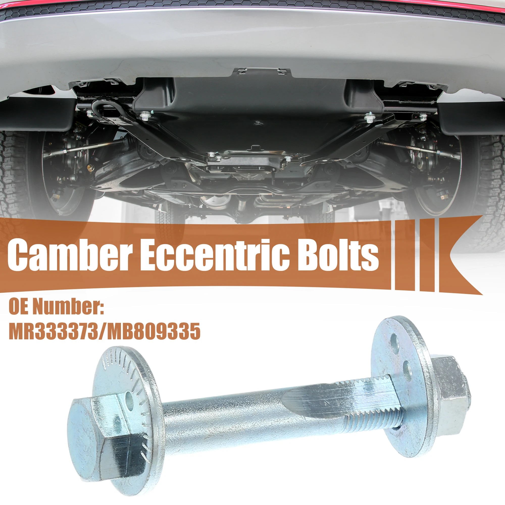 

UXCELL 1-2 Set Eccentric Alignment Camber Bolt for Mitsubishi Lancer 2002-2006 for Mitsubishi Outlander 2003-2006 MR333373