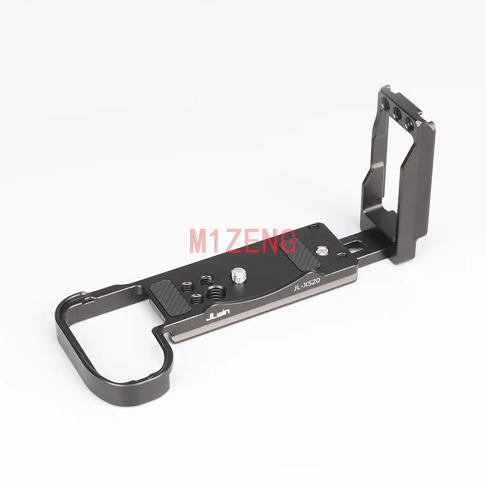 X-S20 extended Adjustable Vertical Quick Release QR L Plate/Bracket Holder hand Grip for Fujifilm FUJI XS20 Camera tripod