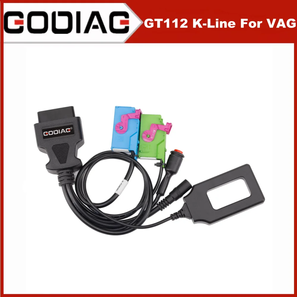 GODIAG GT112 K-Line FOR VW/Audi/Skoda/Seat 2nd & 3rd Generation Dashboard IMMO Key Matching Test Platform Cable