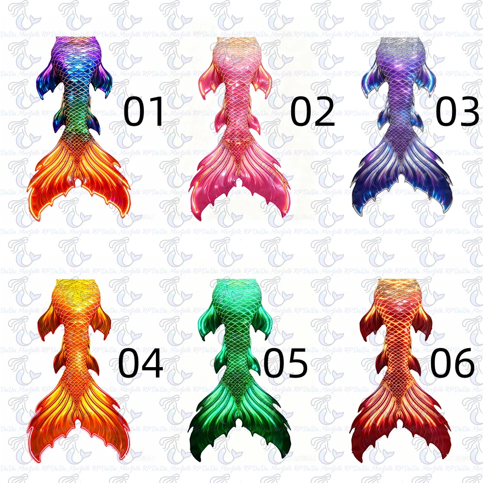 Heißer verkauf Bunte Meerjungfrau Schwanz Meerjungfrau Bauch Meerjungfrau Flossen Aquarium Leistung Badeanzug Erwachsene Kinder Tauchen Schönheit Schwanz