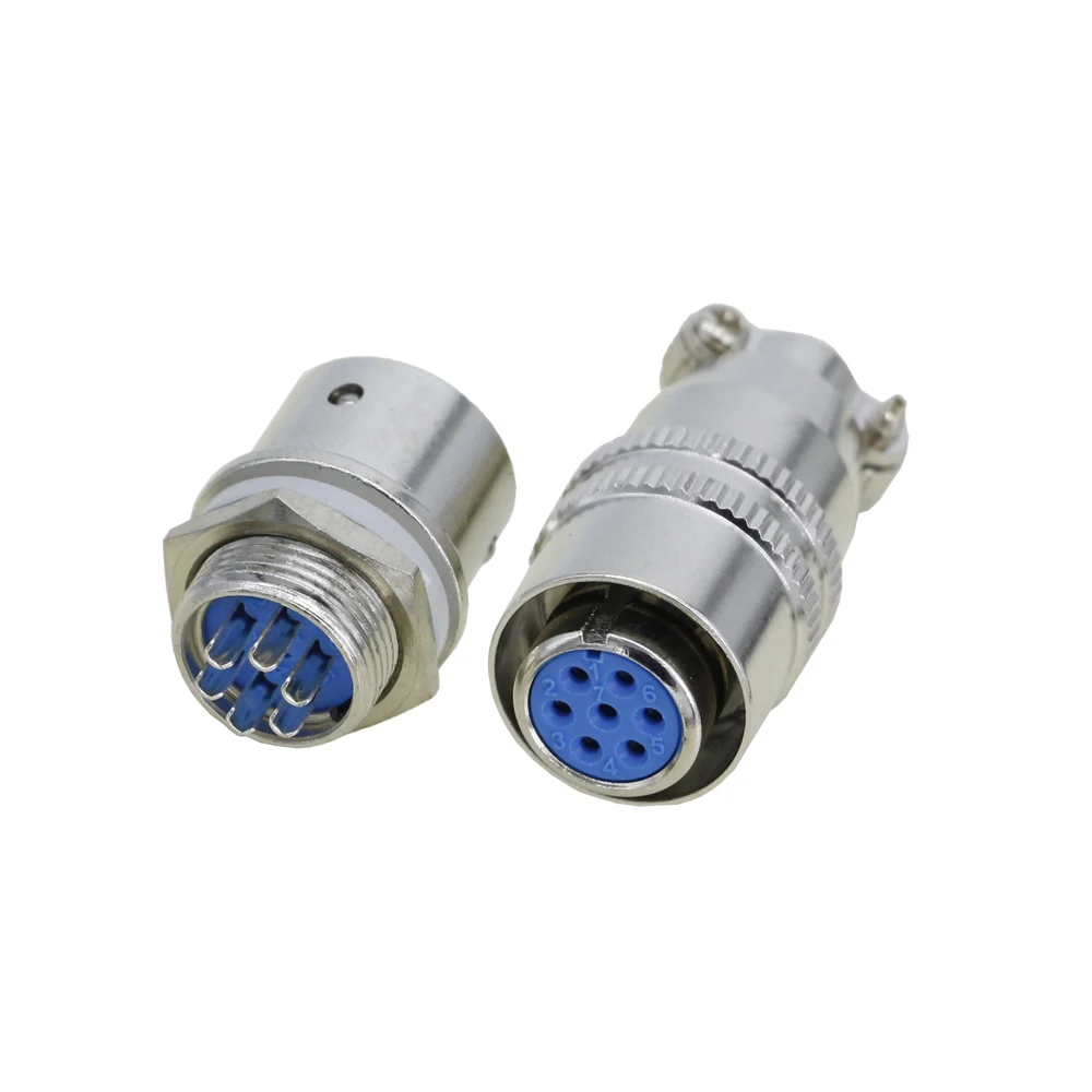 

6 PIN 12mm XS12-6 Screw Aviation Connector Plug,XS12J6Y,XS12K6P,The aviation plug Cable connectors,AC/DC circuit