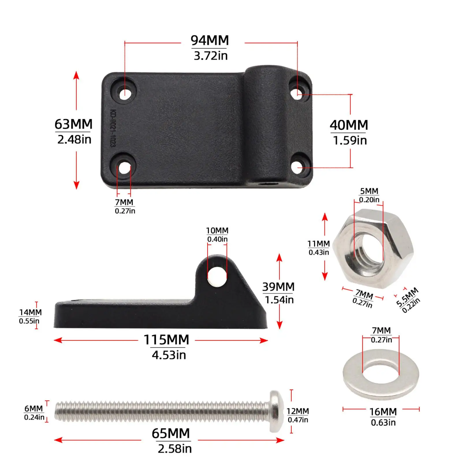 

Tilt up Mounting Bracket Fittings Replace Parts Sturdy Easy Installation Accessories